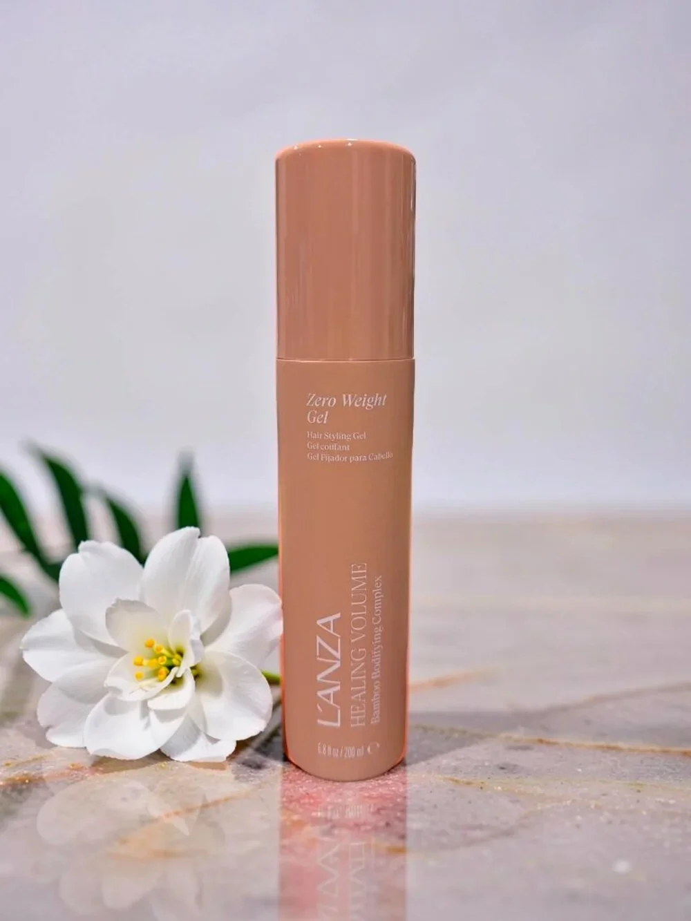 L'anza Healing Volume Style Bamboo Zero Weight Gel &Root Effects Mousse